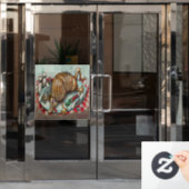 Dead Dillo Raamsticker (Kantoordeur)