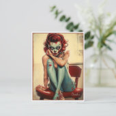 Dead, Dreamy, and Dangerously Darling: Darlene Briefkaart (Staand voorkant)