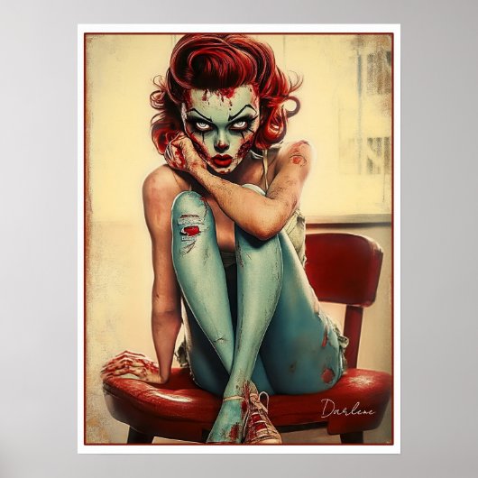 Dead, Dreamy, and Dangerously Darling: Darlene Poster (Voorkant)