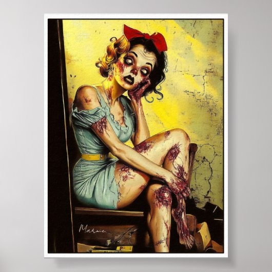 Dead, Dreamy, and Dangerously Darling: Marnie Poster (Voorkant)