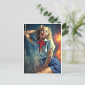 Dead, Dreamy, and Dangerously Darling: Natty Briefkaart (Staand voorkant)