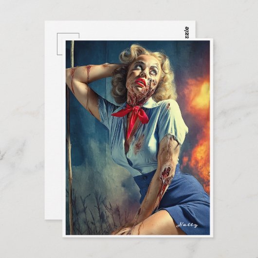 Dead, Dreamy, and Dangerously Darling: Natty Briefkaart (Voorkant / Achterkant)