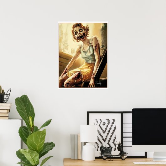 Dead, Dreamy, and Dangerously Darling: Sally Poster (Thuiskantoor)