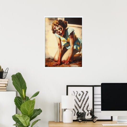 Dead, Dreamy, and Dangerously Darling: Susie-Q Poster (Thuiskantoor)