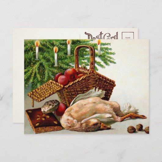  Dead Duck Kerst Briefkaart (Voorkant / Achterkant)