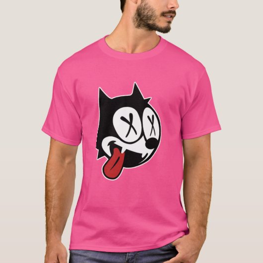 Dead Felix Cat T-shirt (Voorkant)