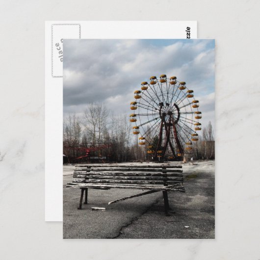 Dead Ferris Wheel Briefkaart (Voorkant / Achterkant)