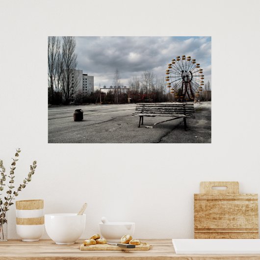 Dead Ferris Wheel Poster (Keuken)