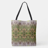 Dead Flowers Patroon 8 Groot Tote Bag (Achterkant)