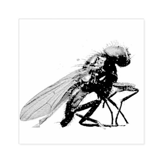 Dead Fly Rubberstempel (Afrduk)