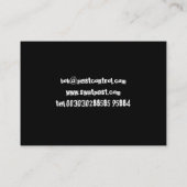 Dead Fly, Swat Pest Control Visitekaartje (Achterkant)