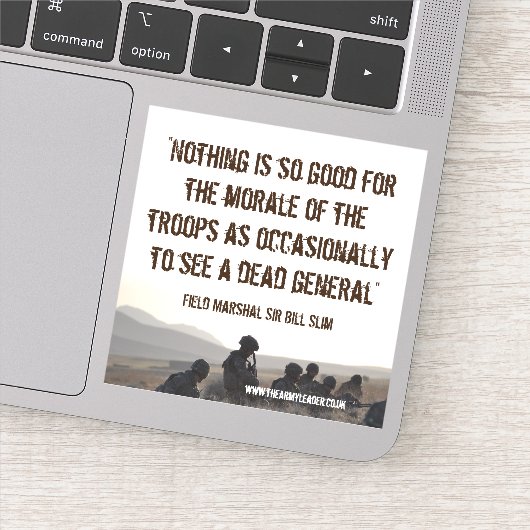 Dead Generals Sticker (Detail)