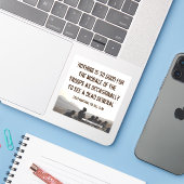 Dead Generals Sticker (Laptop met iPhone)