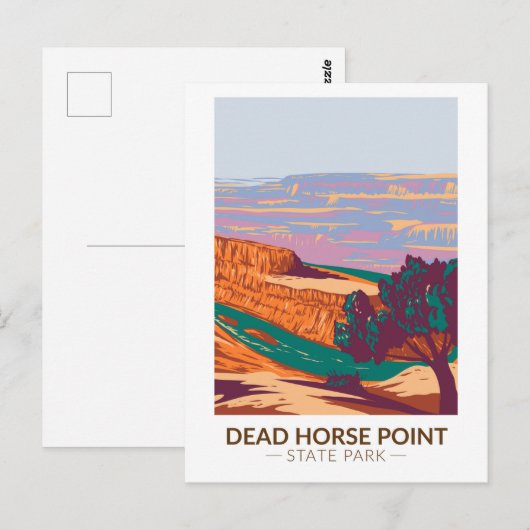 Dead Horse Point State Park Utah  Briefkaart (Voorkant / Achterkant)