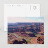 Dead Horse Point State Park, Utah, Briefkaart (Voorkant / Achterkant)