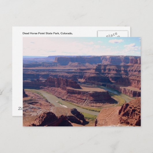 Dead Horse Point State Park, Utah, Briefkaart (Voorkant / Achterkant)