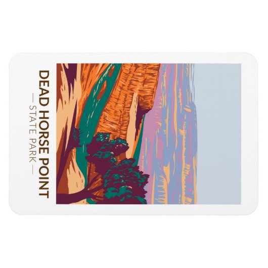 Dead Horse Point State Park Utah  Magneet (Horizontaal)