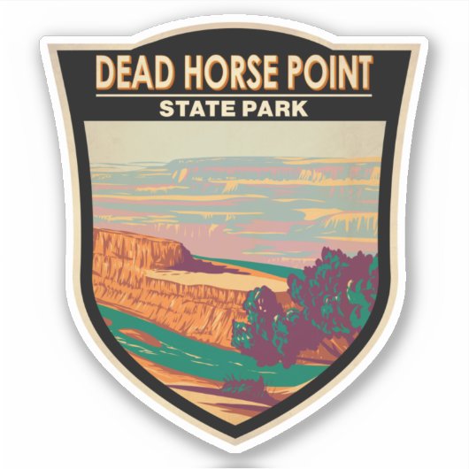 Dead Horse Point State Park Utah  Sticker (Voorkant)