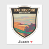 Dead Horse Point State Park Utah  Sticker (Vel)