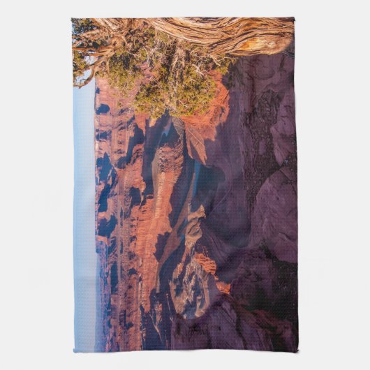 Dead Horse Point Sunrise - Moab, Utah Theedoek (Verticaal)