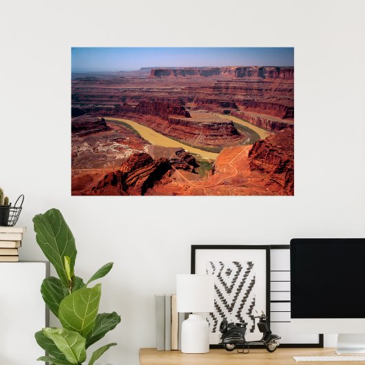Dead Horse Point Utah Poster (Thuiskantoor)