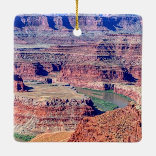 Dead horse state park Moab Utah Keramisch Ornament (Achterkant)