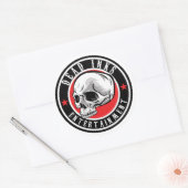 Dead Inks Stickers! Ronde Sticker (Envelop)