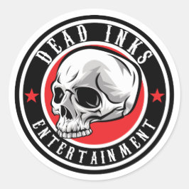 Dead Inks Stickers! Ronde Sticker
