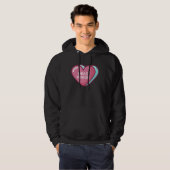 Dead Inside Anti Valentine No Love Dead Inside Hoodie (Voorkant volledig)
