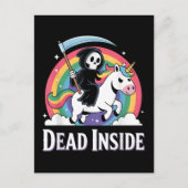 Dead Inside Briefkaart (Voorkant)