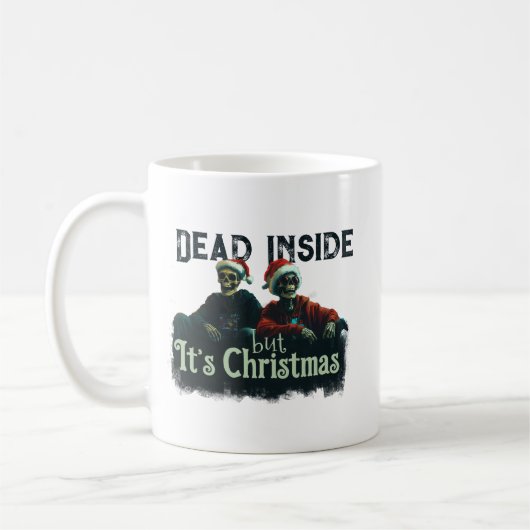 Dead Inside... But It’s Christmas Koffiemok (Links)