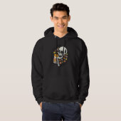 Dead Inside But Its Fall Halloween Hoodie (Voorkant volledig)