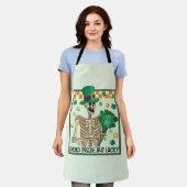 Dead Inside But Lucky beroemd gemaakt door Skeleto Schort (Gedragen)