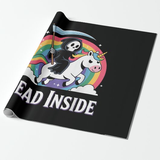 Dead Inside Cadeaupapier (Uitgerold)
