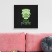 Dead Inside Frankenstein Monster Canvas Afdruk (Insitu (Woonkamer))