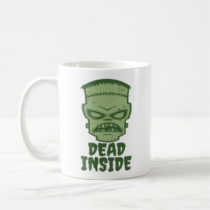 Dead Inside Frankenstein Monster Koffiemok