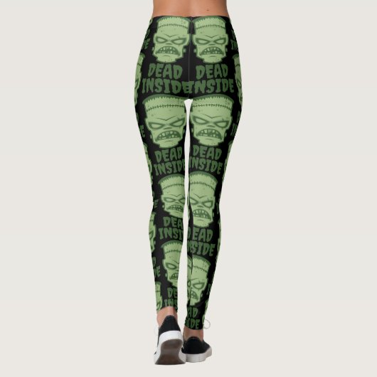 Dead Inside Frankenstein Monster Leggings (Achterkant)