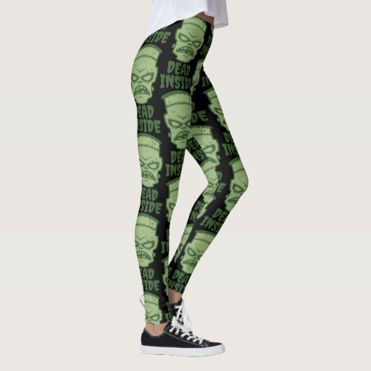 Dead Inside Frankenstein Monster Leggings (Rechts)