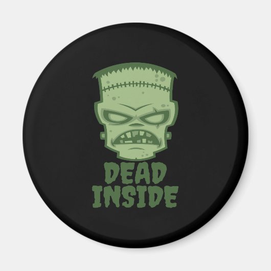 Dead Inside Frankenstein Monster Magneet (Voorkant)