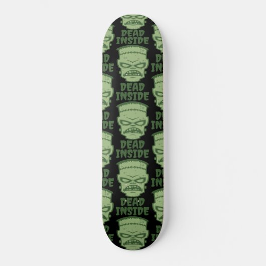 Dead Inside Frankenstein Monster Persoonlijk Skateboard (Voorkant)