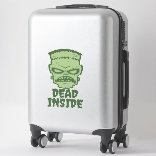 Dead Inside Frankenstein Monster Sticker (Koffer)