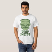 Dead Inside Frankenstein Monster T-shirt (Voorkant volledig)