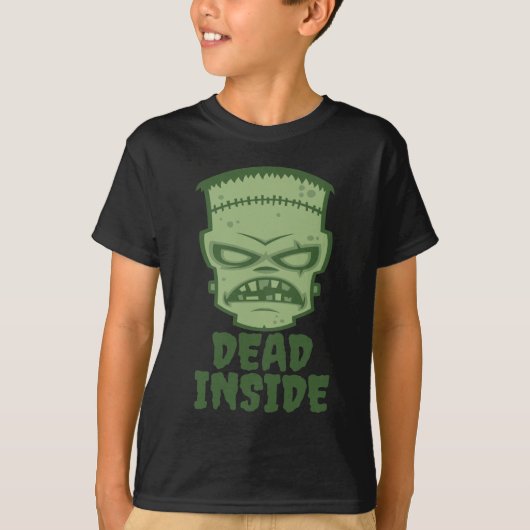 Dead Inside Frankenstein Monster T-shirt (Voorkant)