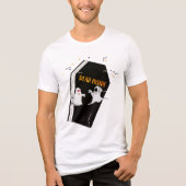 "Dead Inside" Halloween Shirt - Spooky Coffin T-sh (Voorkant)