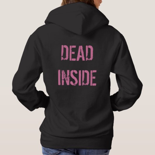 Dead Inside Hoodie (Achterkant)