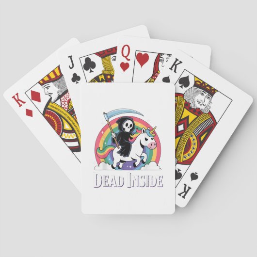 Dead Inside Pokerkaarten (Achterkant)