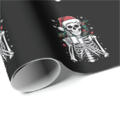 Dead Inside Skeleton Christmas Koffie Liefhebber G Cadeaupapier (Rol Hoek)