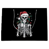 Dead Inside Skeleton Christmas Koffie Liefhebber G Groot Cadeauzakje (Voorkant)
