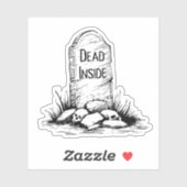Dead Inside Sticker (Vel)