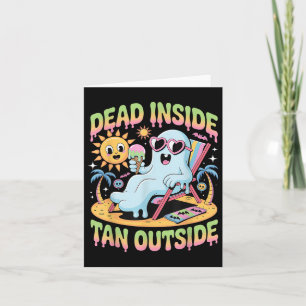 Dead Inside Tan beroemd gemaakt door Funny Ghost S Kaart